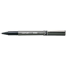 Uni-ball 155 DELUXE pen med 0,2 mm stregbredde i farven sort