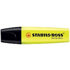 Stabilo Boss Original tekstmarker i farven gul