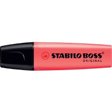 Stabilo Boss Original overstregningspen i farven koral lyserød