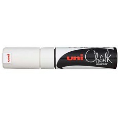 Uni Chalk 17K kridttusch med 15 mm stregbredde i farven hvid