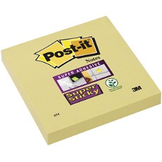 Post-it SS 76 x 76 mm blok i gul