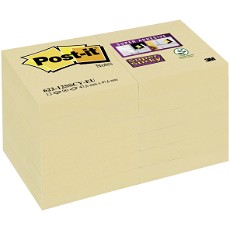 Post-it SS 51 x 51 mm blok i gul