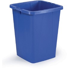 Durable affaldsspand Durabin 90 L i farven blå