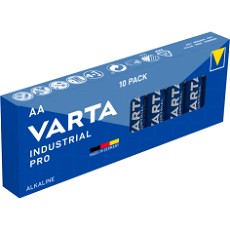 VARTA INDUSTRIAL AA-batterier LR6 10 stk