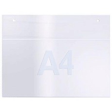 TWINCO akryldisplay A4-format til vægmontage