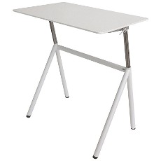 StandUp Desk manuelt hæve/sænkebord hvid