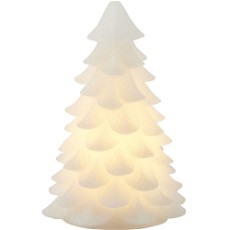 Carla LED juletræ 11x16cm hvid/varm hvid