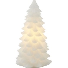 Carla LED juletræ 13x23cm hvid/varm hvid
