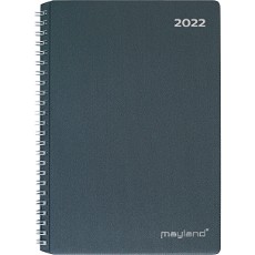 Mayland A5 ugekalender højformat 21,5x16 cm grå 22200000