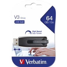 Verbatim Store 'N' Go SuperSpeed USB-stik 64GB Sort