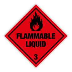 Etiket Symbol Fare Flammable
