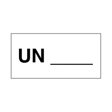 Etiket Symbol Fare UN